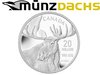 20 $ Dollar Robert Bateman Elch Kanada 1 oz Silber PP 2012