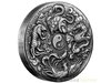 2 $ Dollar Chinese Ancient Mythical Creatures Fabelwesen High Relief Tuvalu 2 oz Silber 2016 **