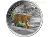 10 $ Dollar Malayan Tiger Malaysia Tiger High Relief Fiji 2 oz Silber 2016 **
