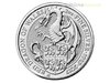 5 Pfund Pounds The Queen's Beasts Red Dragon of Wales Großbritannien 2 oz Silber 2017