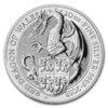 10 Pfund Pounds The Queen's Beasts Red Dragon of Wales Großbritannien UK 10 oz Silber 2018 **