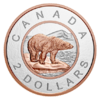 2 $ Dollar Big Coin Series Polar Bear- Eisbär Kanada 5 oz Silber PP 2018 **