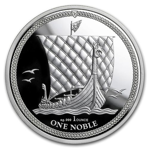 1 Noble Engel Isle of Man 1 oz Silber 2018 Premium Uncirculated **