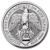 5 Pfund Pounds The Queen's Beasts The Falcon of Plantagenets Großbritannien 2 oz Silber 2019 **