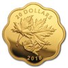 20 $ Dollar Master Club Iconic Maple Leaf Gold Plated Kanada Silber PP 2018 **