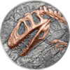 500 Togrog Evolution of Life - Sinraptor Mongolei 1 oz Silber Antique Finish 2019 **
