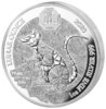 50 Francs Lunar Ounce Year of the Rat - Ratte - Maus Ruanda 1 oz Silber PP 2020