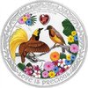 2 $ Dollar Liebe ist wunderbar - Love is precious Birds of Paradise Niue Island 1 oz Silber 2020 **