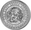 1 Pound Pfund Silver Japanese Trade Dollar Dragon St. Helena 1 oz Silber 2020 **