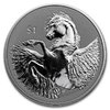 1 $ Dollar Pegasus British Virgin Islands 1 oz Silber 2020 Reverse Frosted Cameo BU **