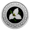 3 $ Dollar Floral Emblems of Canada - Ontario - White Trillium - Waldlilie Kanada Silber 2020 **