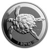 1 Royal Sea Turtle - Meeresschildkröte British Indian Ocean Territory 1 oz Silber 2020 BU **