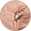 250 Togrog Majestic Eagle - Adler High Relief Mongolei 50 Gramm Kupfer Prooflike 2020