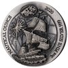 1000 Francs Nautical Ounce Mayflower High Relief # 60/6 Ruanda Rwanda 3 oz Silber AF 2020