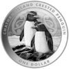 1 $ Dollar Chatham Island Crested Penguin - Pinguin Neuseeland 1 oz Silber BU 2020 **