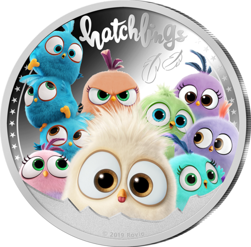 The Angry Birds™ Hatchlings Silver Plated - versilbert PP 2020