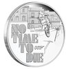 1 $ Dollar James Bond - 007 - No Time To Die - Tuvalu 1 oz Silber PP 2020 **