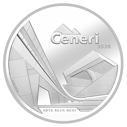 20 Franken NEAT – Ceneri Schweiz Silber PP 2020 **