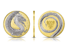 5 Mark Germania Beasts - Gold Fafnir 1 oz Silber Gilded BU 2020
