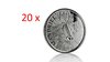 20 x 500 Francs Mandrill - Cameroon Kamerun 20 x 1 oz Silber BU 2020 **