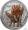 2 $ Dollar Dinosaur - Dinosaurier Collection Stegosaurus Niue Island 1 oz Silber 2020 **