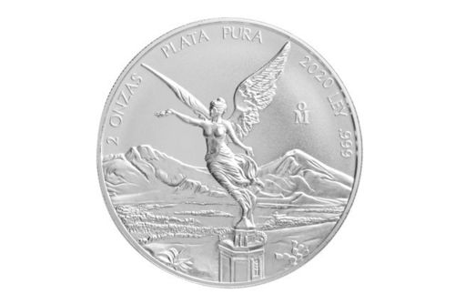 2 oz Unze Silber Silver Libertad Mexiko 2020 **
