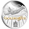 1 $ Dollar James Bond - 007 - 25th Anniversary GoldenEye Tuvalu 1 oz Silber PP 2020 **
