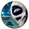1 $ Dollar American Silver Eagle Liberty - Alien UFO USA 1 oz Silber 2020