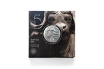 5 Rand BIG FIVE - Buffalo - Büffel Südafrika South Africa 1 oz Silber BU 2021 **