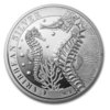 1 $ Dollar Caribbean Seahorse - Seepferdchen Barbados 1 oz Silber 2021 **