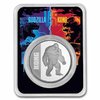 2 $ Dollar Godzilla vs. Kong - King Kong Niue Island Coincard 1 oz Silber 2021 **