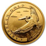 10 $ Dollar Caribbean Gold - Pelican - Pelikan Barbados 1 oz Gold 2021