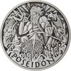 1 $ Dollar Gods of Olympus - Poseidon Tuvalu 1 oz Silber Antique Finish 2021 **
