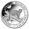 100 Shillings African Wildlife - Leopard Somalia 1 oz Silber 2021 **