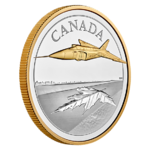 50 Dollar The Avro CF-105 Arrow Kanada 5 oz Silber PP 2021