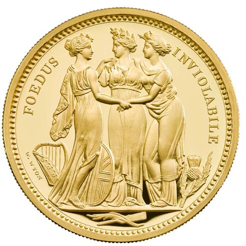 200 Pfund Pounds The Great Engravers - Three Graces Grossbritannien UK 2 oz Gold PP 2020