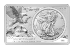 1 Dollar + 2 oz Bar Set 35th Anniversary of the American Silver Eagle USA Silber 2021