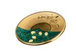 25 $ Dollar 125 Years Klondike Gold Rush Goldrausch Dome Shaped Solomon Islands 40 Gramm Gold 2021