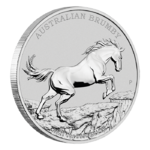 1 $ Dollar Australian Brumby Australien 1 oz Silber BU 2021 **
