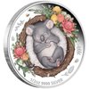 50 Cents Dreaming Down Under – Koala Australien 1/2 oz Silber PP 2021 **