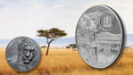1500 Shilling Growing Up - Lions - Löwen Tansania Tanzania 2 oz Silber Black Proof + PP 2021