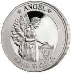 1 Pound Pfund Napoleon Angel - Engel St. Helena 1 oz Silber PP 2021