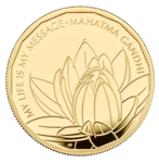100 Pfund Pounds Mahatma Gandhi Grossbritannien UK 1 oz Gold PP 2021