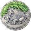 2 $ Dollar Brown Kiwi Neuseeland 2 oz Silber Antique Finish 2021 **