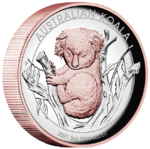 8 $ Dollar Koala High Relief Australien 5 oz Silber PP 2021 **