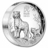 8 $ Dollar Lunar III Tiger High Relief Australien 5 oz Silber PP 2022 **