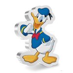 2 $ Dollar Disney Mickey Mouse & Friends - Donald Duck Shaped Niue Island 1 oz Silber PP 2021 **