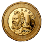 100 $ Dollar 175th Anniversary Alexander Graham Bell - Great Inventor Kanada 1/4 oz Gold PP 2022