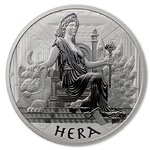 1 $ Dollar Gods of Olympus - Hera Tuvalu 1 oz Silber BU 2022 **
