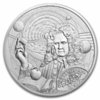 2 $ Dollar Icons of Inspiration - Isaac Newton Silver Niue Island 1 oz Silber BU 2022